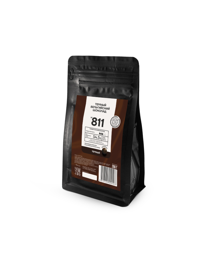 Шоколад темный 54,5% Callebaut 811 (0,2 кг)