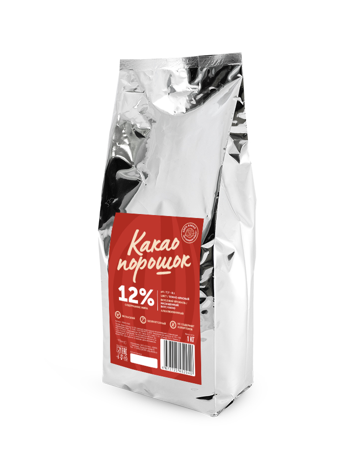 Какао порошок Bensdorp 10-12% красный (1 кг)