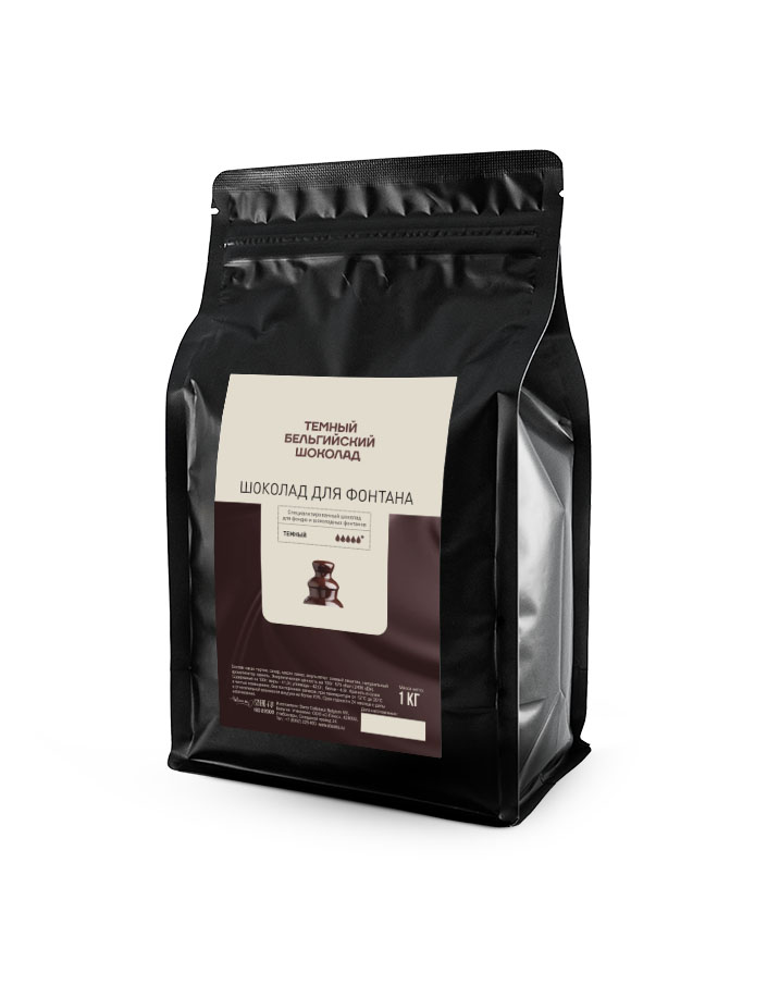 Шоколад для фонтана темный Callebaut (1 кг)