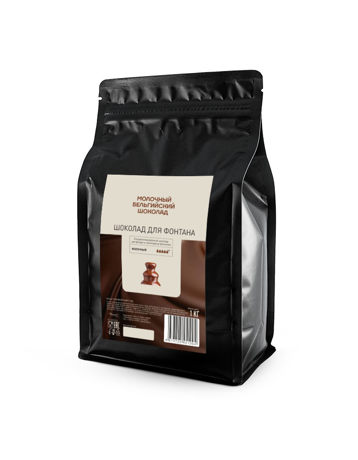 Шоколад для фонтана молочный Callebaut (1 кг)