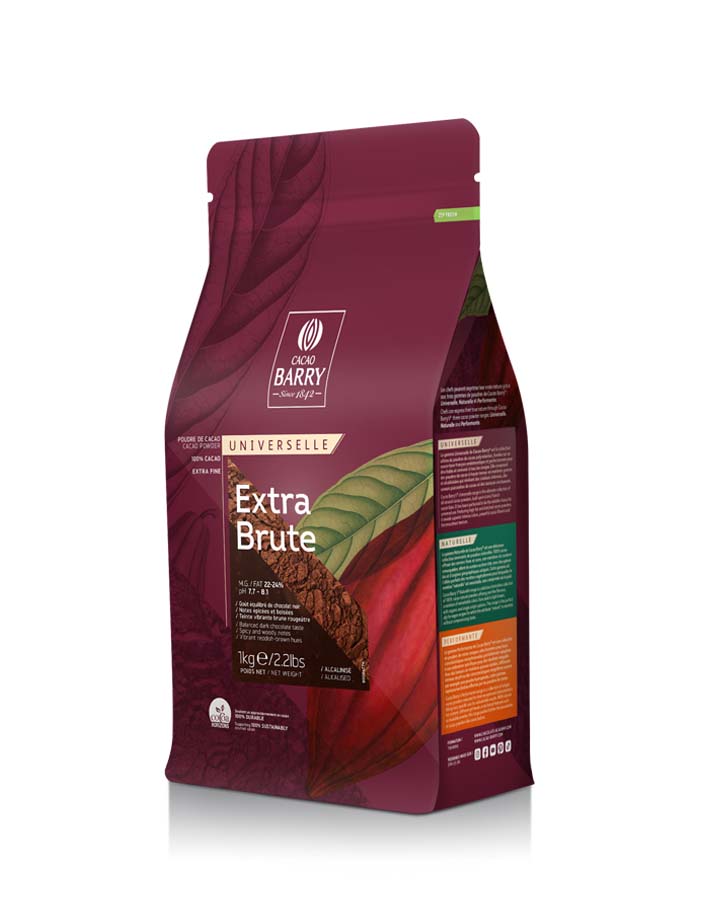 Какао порошок EXTRA BRUTE Cacao Barry (1 кг)