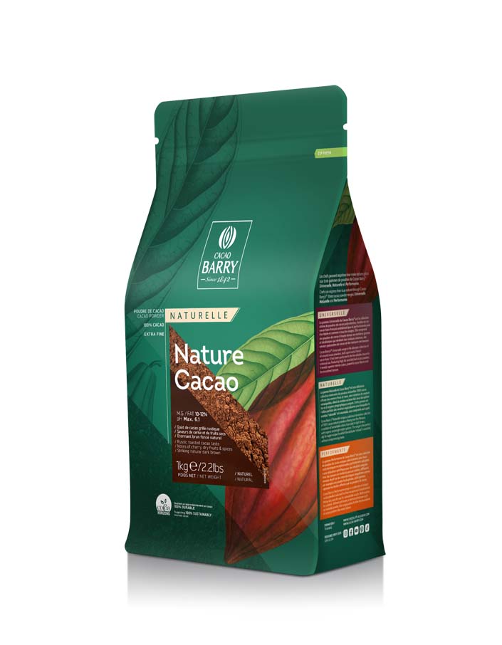 Какао порошок NATURE CACAO 10-12% Cacao Barry (1 кг)