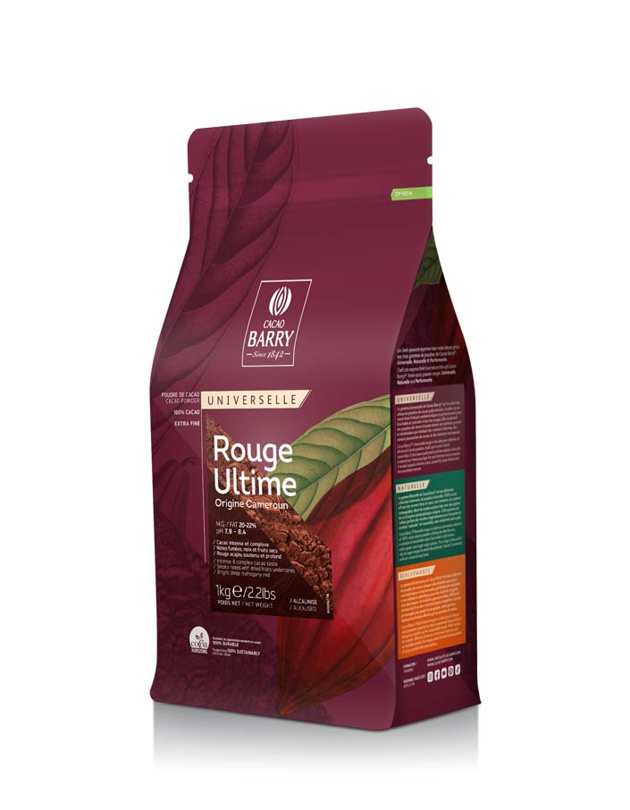 Какао порошок Rouge Ultime красный 20-22% (1 кг)