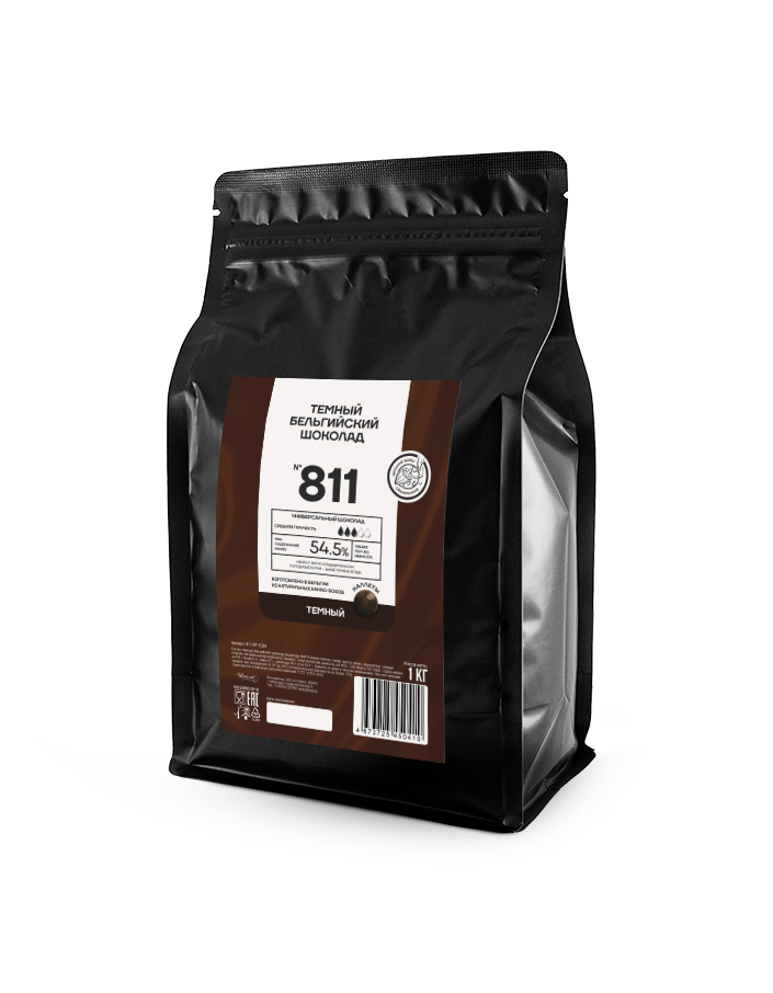 Шоколад темный 54,5% Callebaut 811 Our Packing (1 кг)