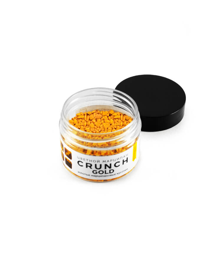 Марципановые кусочки Золотые Crunch Gold 50г