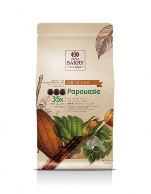 Шоколад молочный Papouasie 35% Cacao Barry (1 кг)