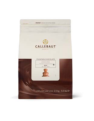 Шоколад для фонтана молочный Callebaut (2,5 кг)