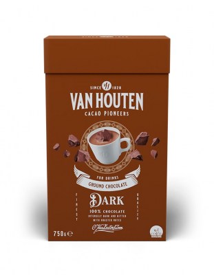 Горячий шоколад Van Houten Ground Dark (0,75 кг)