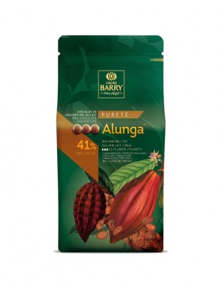 Шоколад молочный Alunga 41% Cacao Barry (1 кг)