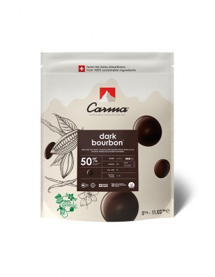 Шоколад темный Carma Bourbon 50% (5 кг)