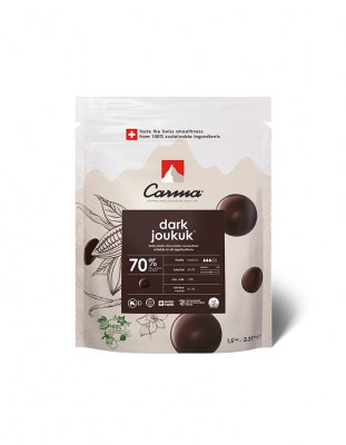 Шоколад горький Carma Joukuk 70% (1,5 кг)