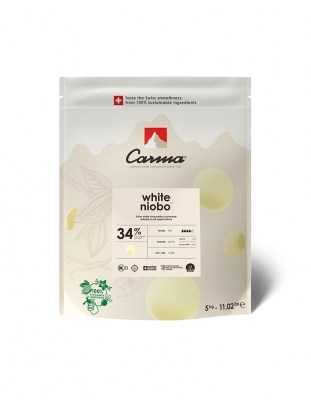 Шоколад белый Carma Niobo 34% (5 кг)
