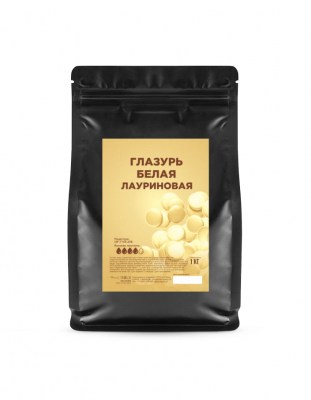 Глазурь белая Sicao лауриновая (1 кг)